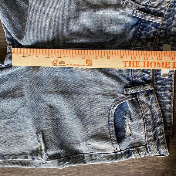 HIDDEN Bailey Vintage Wash Distressed Boyfriend 100% Cotton Jeans - Women's 29 - Picture 12 of 14